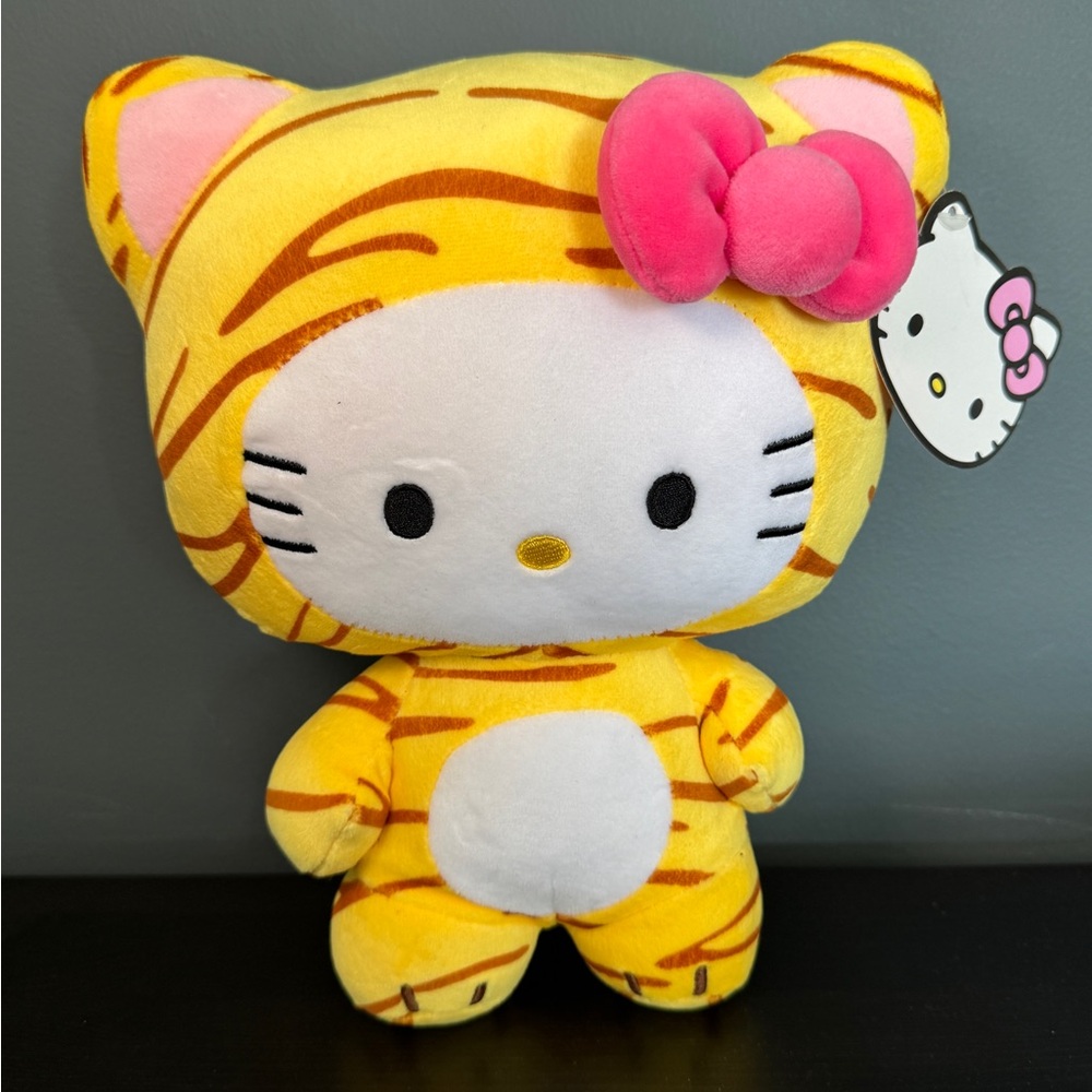 BNWT Hello Kitty Tiger Disguise Stuffed Animal Plush - 12 inches